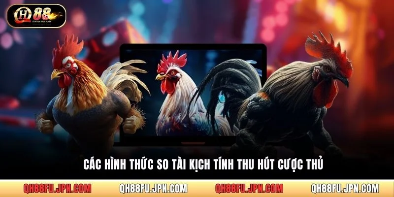 Các hình thức so tài kịch tính thu hút cược thủ