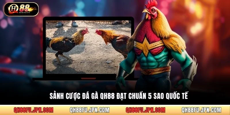 Sảnh cược đá gà QH88 đạt chuẩn 5 sao quốc tế