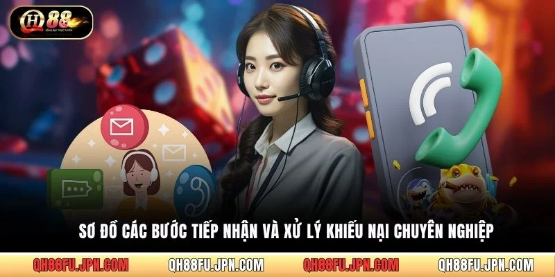 Sơ đồ các bước tiếp nhận và xử lý khiếu nại chuyên nghiệp