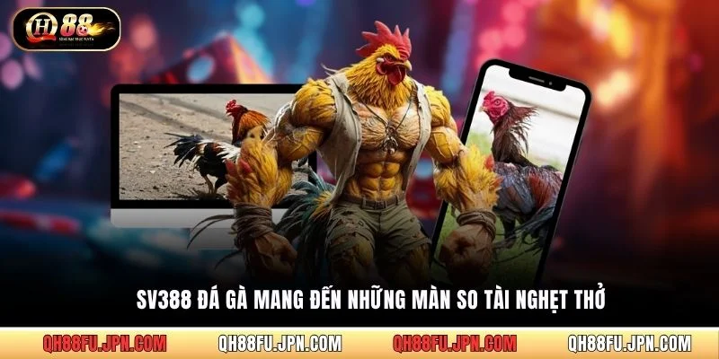 SV388 đá gà mang đến những màn so tài nghẹt thở